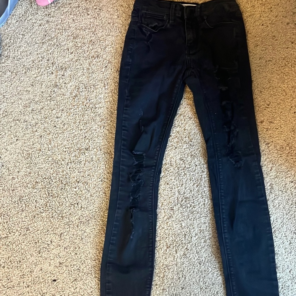 Mudd black ripped jeans